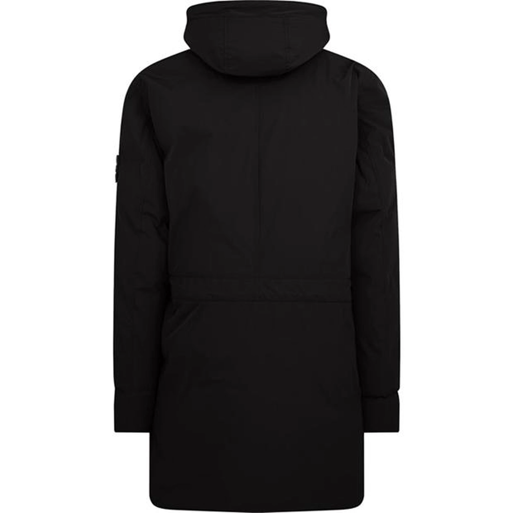 Stone Island Micro Twill Parka - Black